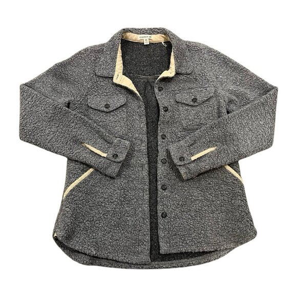 Medium Jackets & Blazers - Toad & Co Boxcan Sherpa Overshirt Jacket Fuzzy Size Medium
